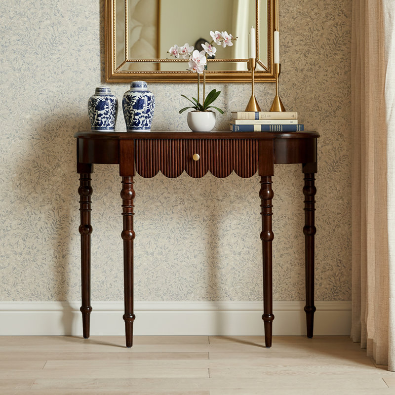 Console 39 po, Noyer