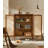 Rattan Cabinet Double Doors Three Shelves