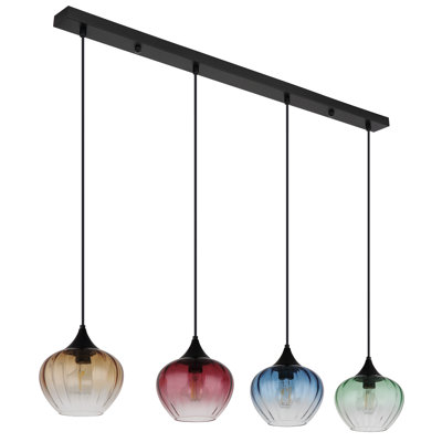Dashira 4 - Light Matte Black Pendant