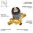 Complete Shower System with Rough in-Valve-93620287