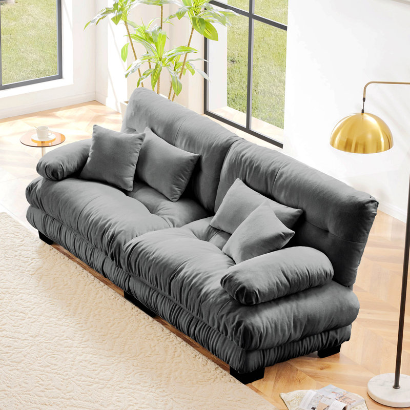 Canapé 2 places Cloud Couch, Gris