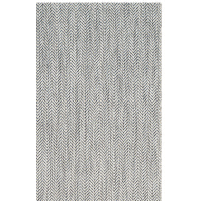 Arneshia Power Loom Gray/Navy Indoor/Outdoor Area Rug