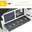 Large Outdoor Rabbit Lodge - Solid, With Hut And Ramp, Grey Coop Spacious, Dark