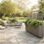 Jardinière Grove Divider - gris-brun-1476958600