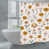 Floral, beige, jaune