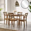 Rubberwood Solid Wood Dining Set-249984257-249984259-249984270