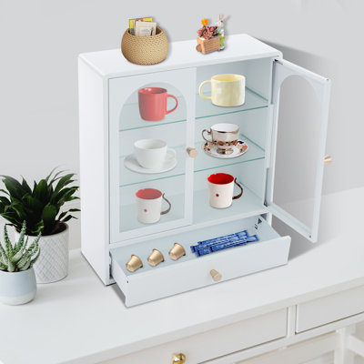 Vitrine de rangement 18,7 "Modern French French