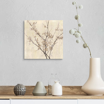 " Neutral Blossoms On Cream I "