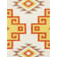 Oriental Area Rug in Yellow