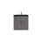 Camon 23.62'' Single Bathroom Vanity with Plastic Top-888704084-888704081