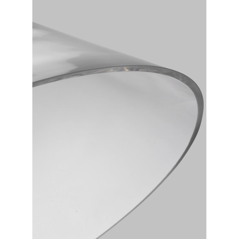 Luminaire suspendu conique à 1 lumière Bronsyn de Chapman & Myers, Bronze brillant