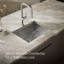 Vault 25" L x 22" W x 9-5/16" Top-Mount/Under-Mount Single-Bowl Kitchen Sink with 4 Faucet Holes-50027394