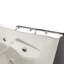Baignoire tourbillon d'angle blanche pour 2 personnes 69 po x 52 po avec 14 jets MIMI