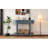 Elegant Retro Console Table With Curved Design And Smooth Glaze For Entryways, Living Rooms And Hallways-1940651352