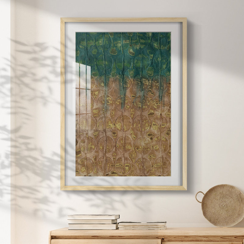 Imprimé Andaman I - Impression encadrée, H 25,5 po x l 17,5 po, Naturel