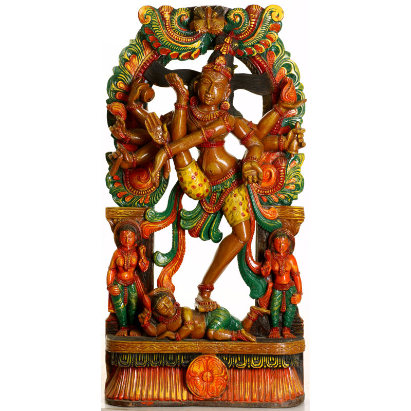 Huit bras Nataraja Shiva fiancés à Ananda-Tandava
