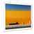 White Single Picture Framed