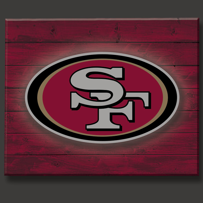Décoration murale « NFL », 49ers de San Francisco