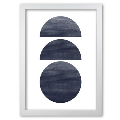 Abstract Circles - Single Picture Frame Print