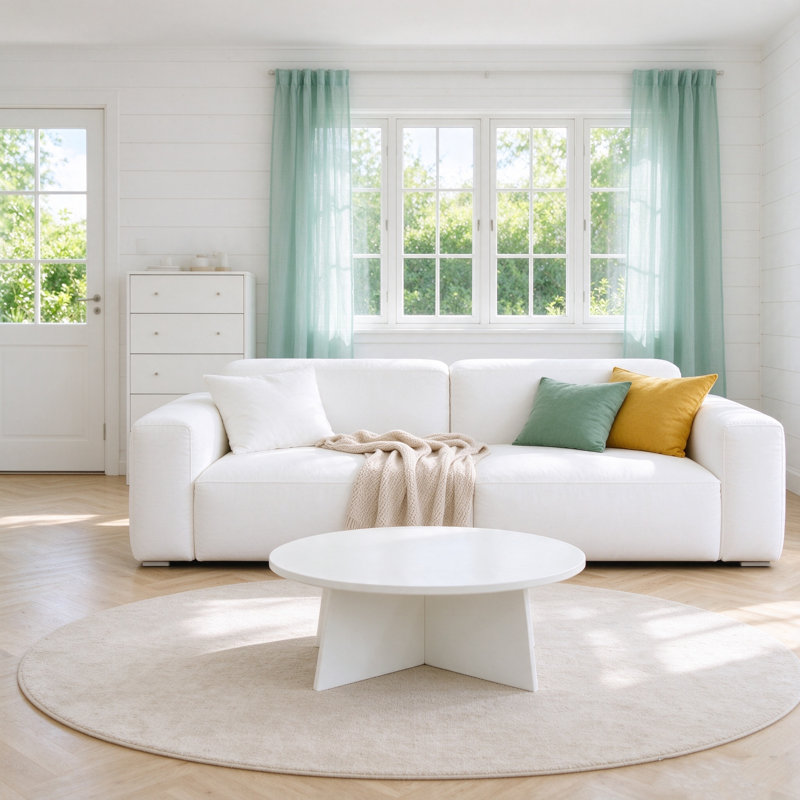 rembourré de duvet modulaire, Crème, crème