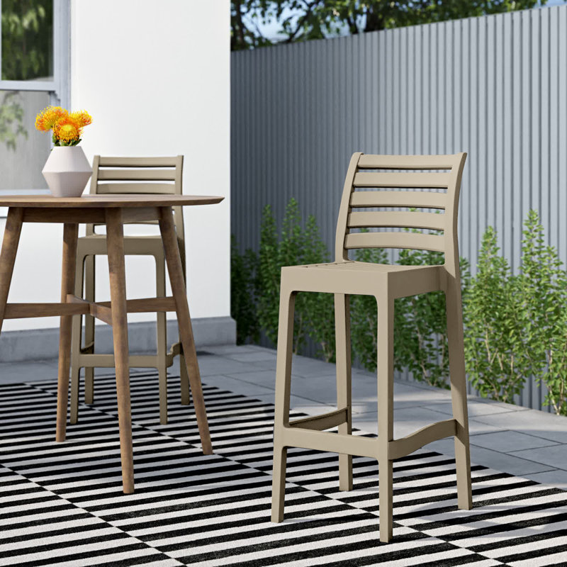 Tabouret de bar 30 po, Taupe