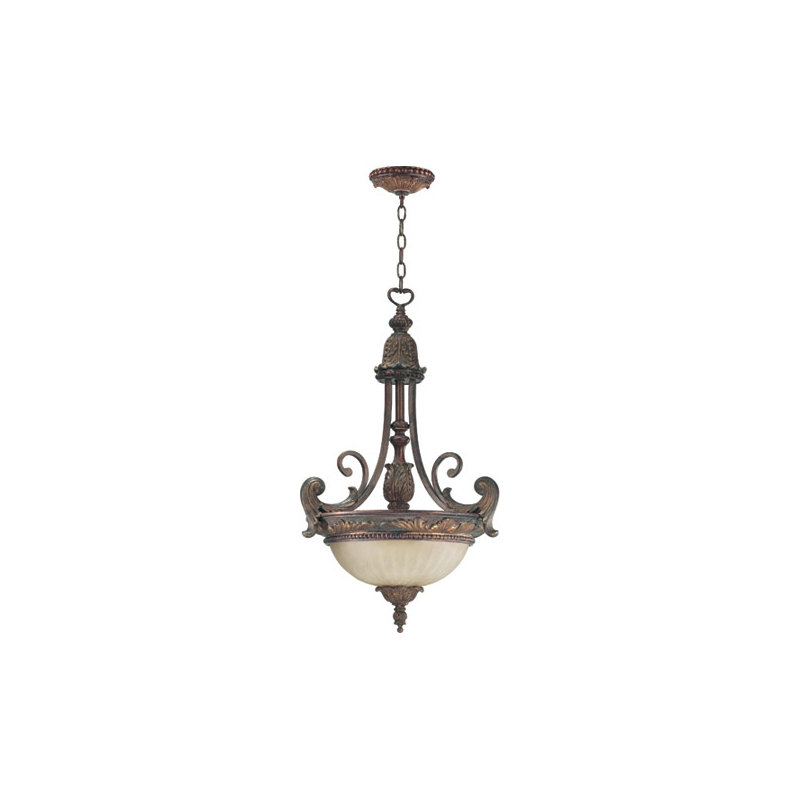 Mcfarlin 3 - Light Corsican Gold Bowl Pendant