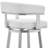 Kellum Swivel Counter and Bar Height Barstool with Arms in Faux Leather Upholstery and Metal Legs-90763182-90850231-98226347