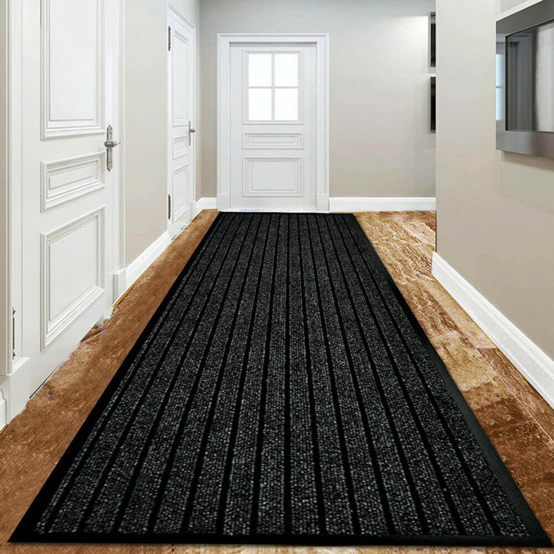 Larence Doormat, Black, 50 cm W x 90 cm L