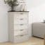 Tall Farmhouse 5 Drawer Dresser