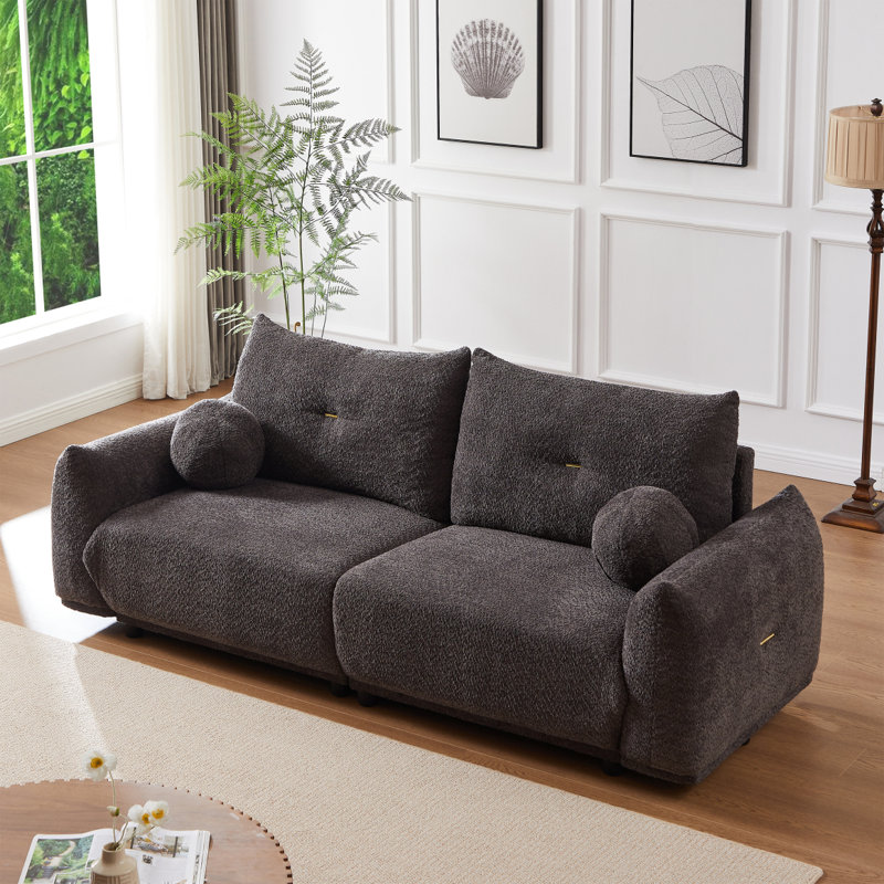 Canapé 90 po Modern, Gris