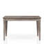 Table de salle à manger à hauteur de comptoir rustique gris, 60 po de long, 36 po de large, bois massif + fabrication artisanale 60 po de long et 36 po de largeur