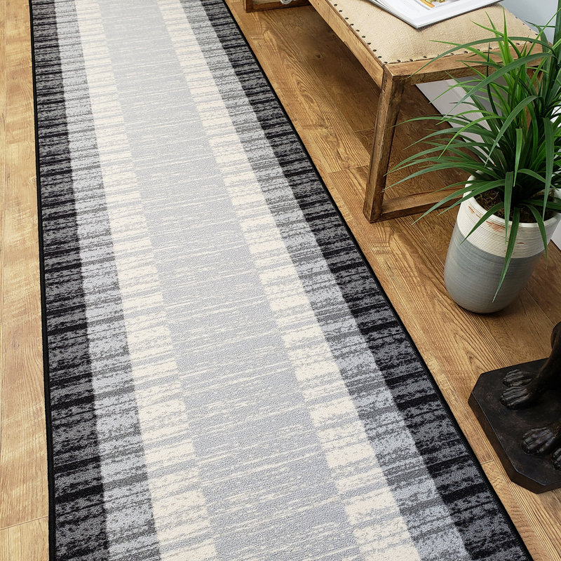Zlatkus Striped Indoor Rug, Runner 2'8" x 9'10"