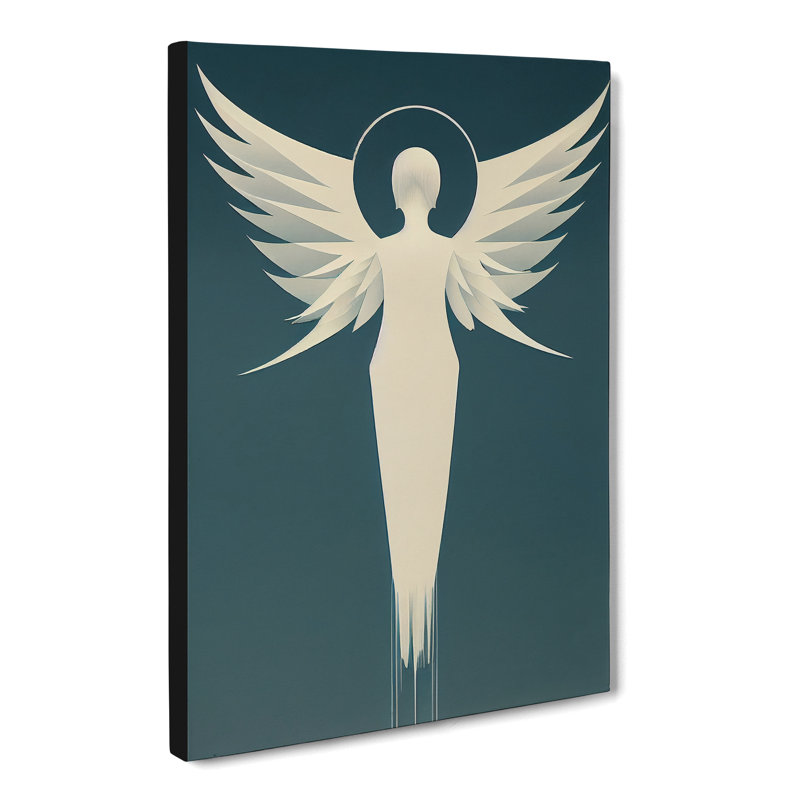Angel Minimalism Vol.1 - Wrapped Canvas, 76cm H x 50cm W x 3cm D