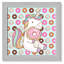 Adhésif décoratif beigne licorne-47848810-47848817