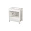 Meuble-lavabo de salle de bain 30 po, structure en bois massif blanc et marbre. Design contemporain, fermeture en douceur. Meuble-lavabo 24V03-30Wh entièrement assemblé, armoire avec comptoir en marbre. Flair, système de fermeture.
