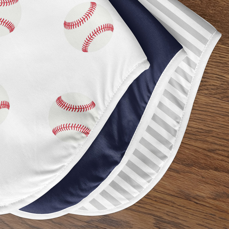 Chiffons absorbants Baseball Patch par Sweet Jojo Designs