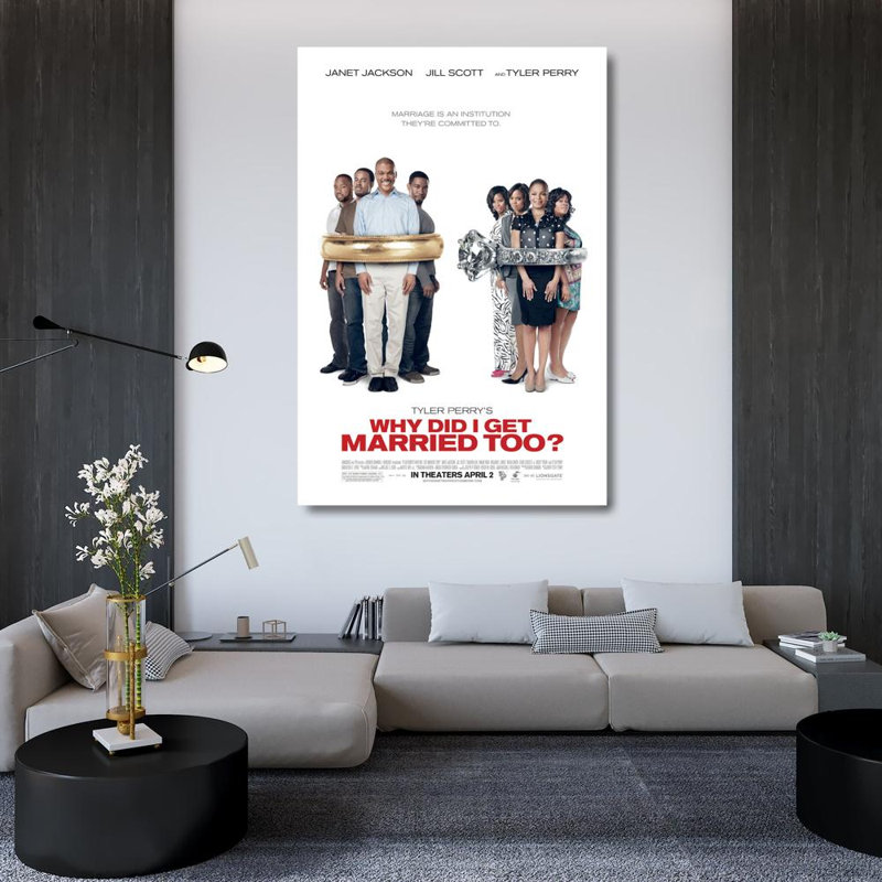 Why Did I Get Married Too?, 48" H x 32" W