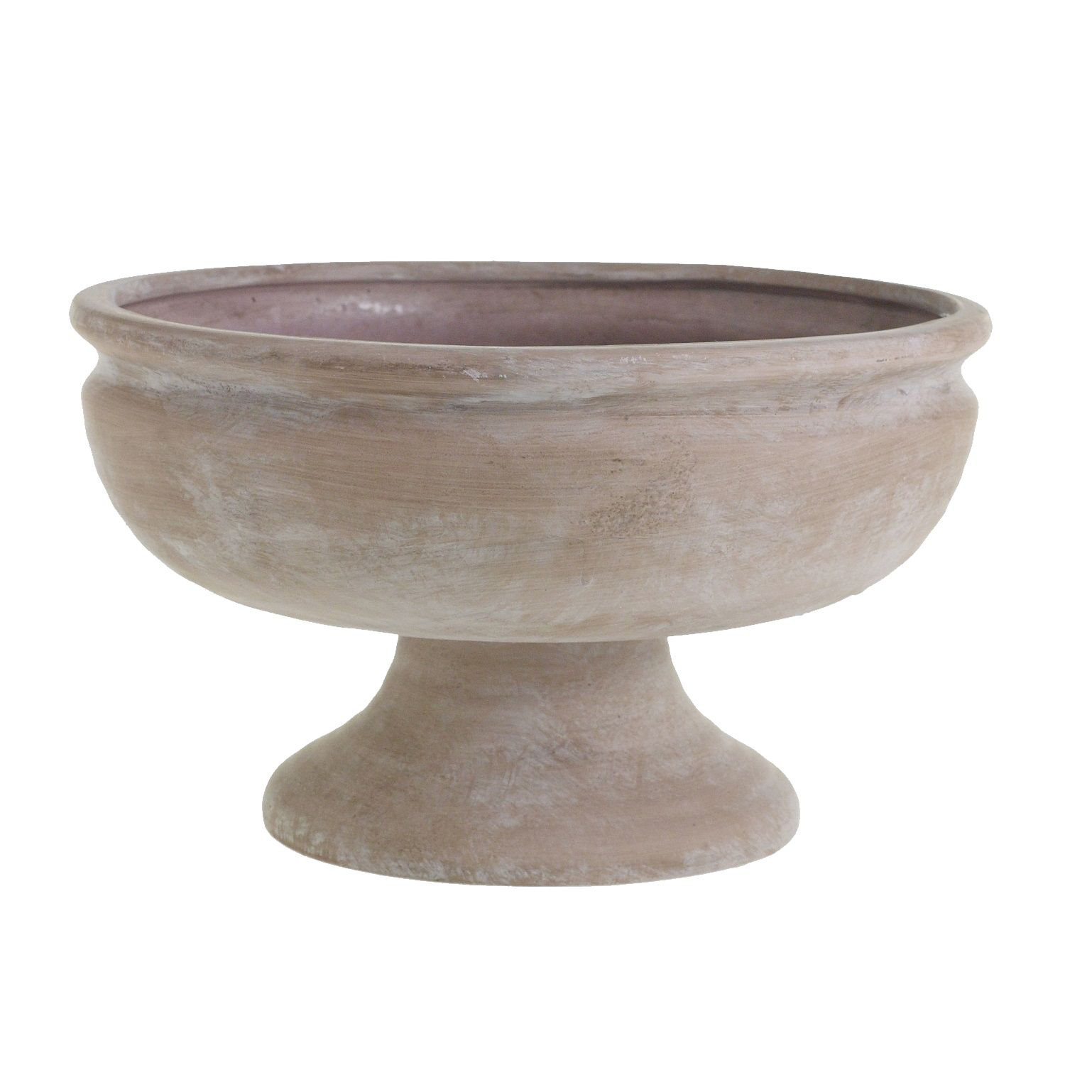Hettie Handmade Ceramic Urn Planter, 7.25" H x 12.25" W x 12.25" D