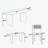 6 Piece Dining Table Set with Bench and 4 chairs-2035436271