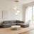 3-head Magic Bean Hollow Corridor Chandelier, Height Adjustable