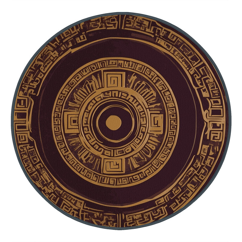 Tapis tissé Heirloom, Rond 7 pi
