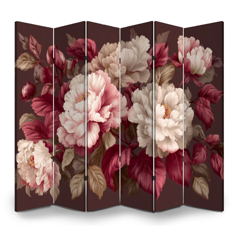 Cloison pliante 6 panneaux Royal Luxurious, 6, H 71 po x l 96 po x P 1 po