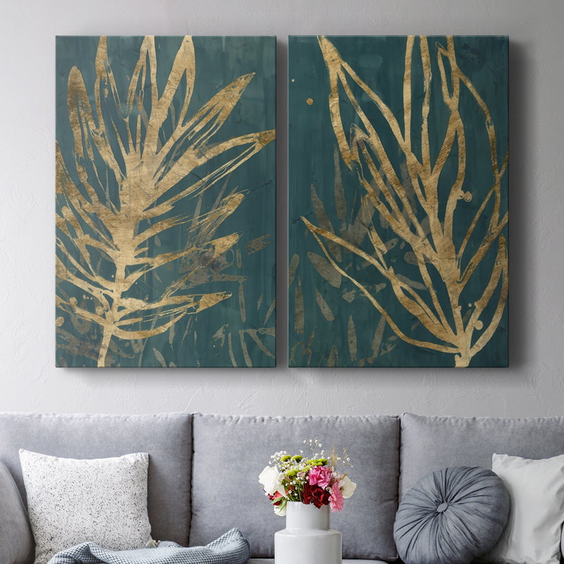 Toile tendue avec châssis bruni I-Premium Gallery - prêt à être accroché, H 60 po x l 80 po