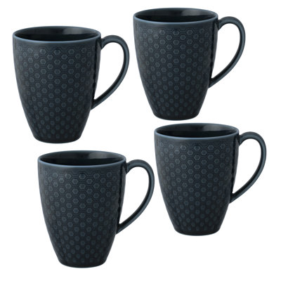 Kikko Set of 4 Mugs, 16 oz.