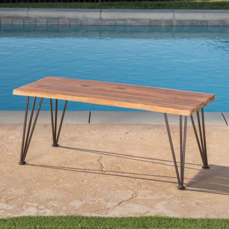 Table basse simple à 4 pieds Kealynn