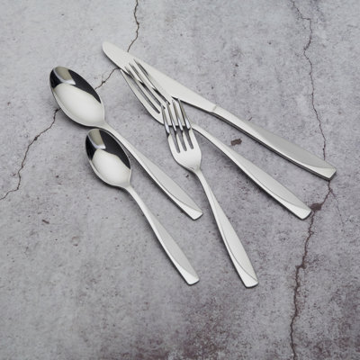 CIAN Sand Finish 20 Pieces Flatware Set