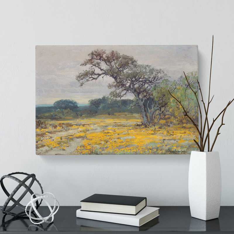 Coreopsis by Julian Onderdonk - Wrapped Canvas, 35cm H x 50cm W x 3cm D