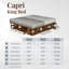 Structure de lit en bois avec rangement - Lit plateforme en bois massif avec tiroir-1656226398-1656226396