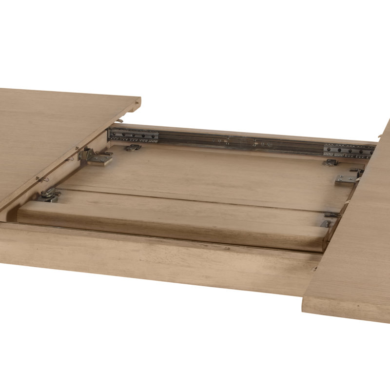 Table de salle à manger extensible Carter, Brun