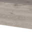 5" Grey Wood One Drawer Floating Nightstand